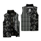 Lamborghini Sleeveless Puffer Jacket SHW040
