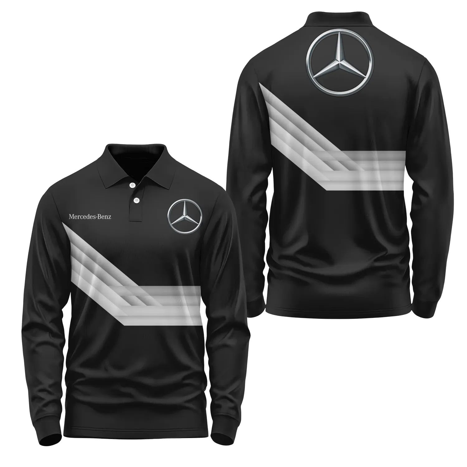 Mercedes-Benz Long Sleeve Polo SC106