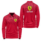Ferrari Long Sleeve Polo SC091