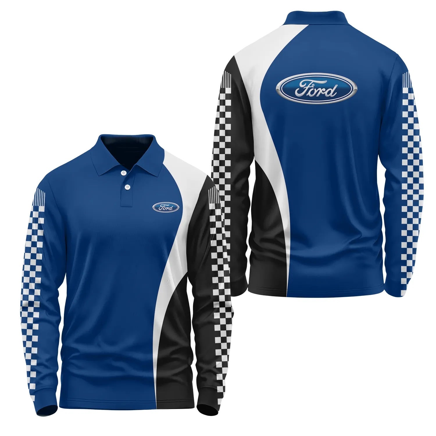 Ford Long Sleeve Polo SC073