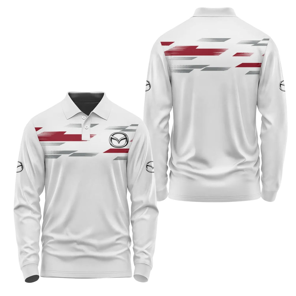 Mazda Long Sleeve Polo SC100-2