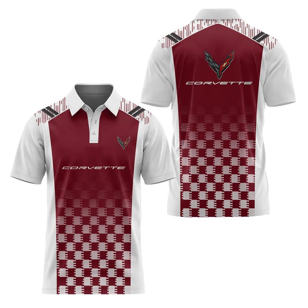 Corvette Short Sleeve Polo SC063