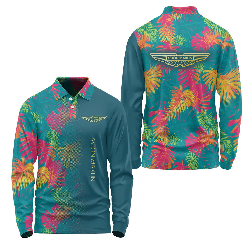 Aston Martin Long Sleeve Polo SHW059