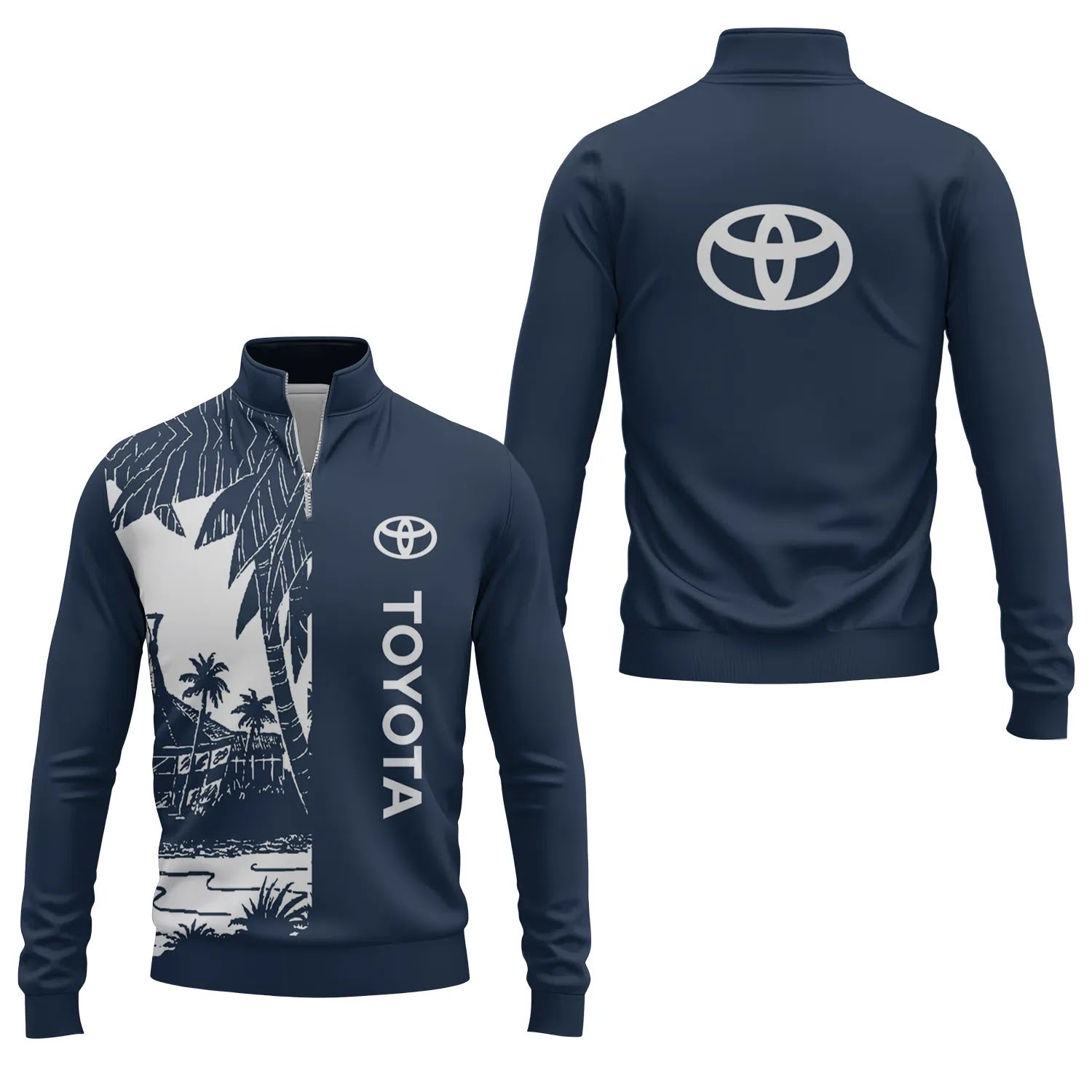 Toyota Quarter-zip Pullover SHW031