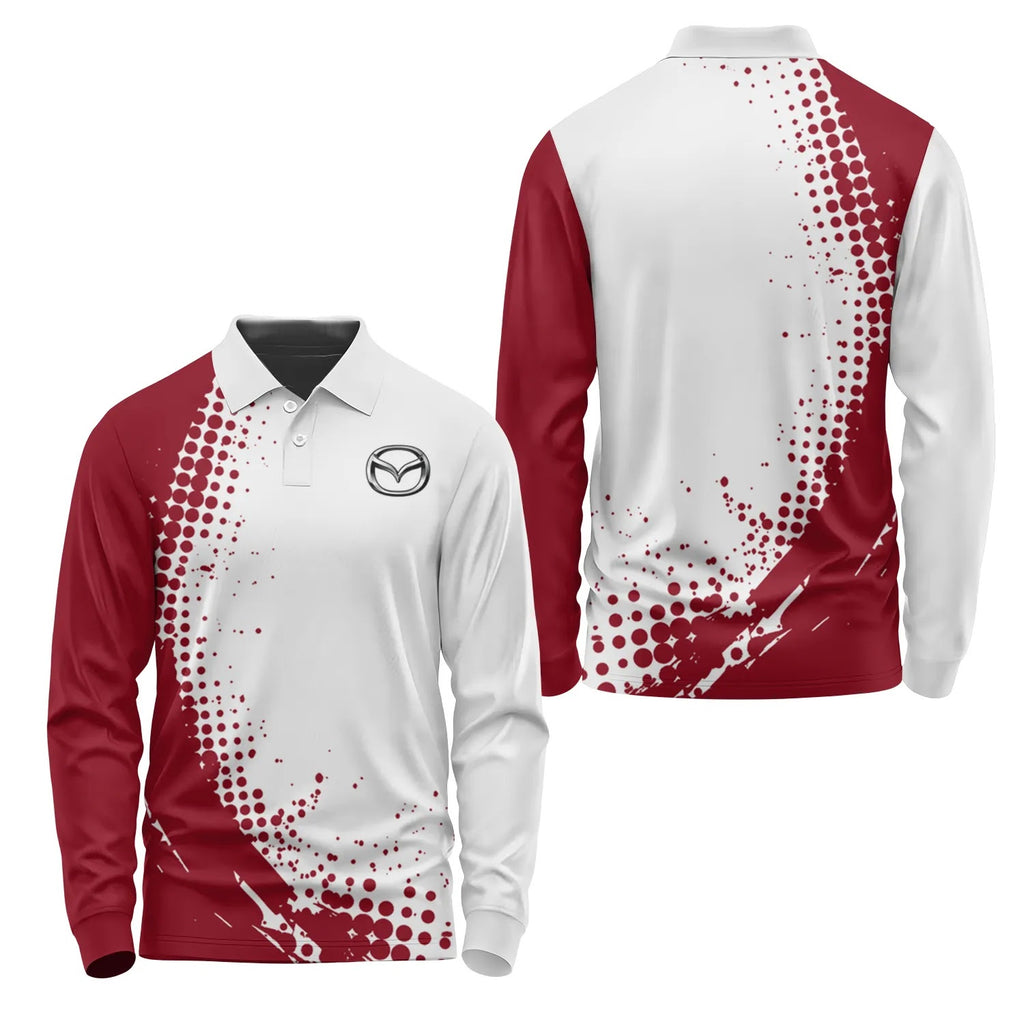 Mazda Long Sleeve Polo SC095