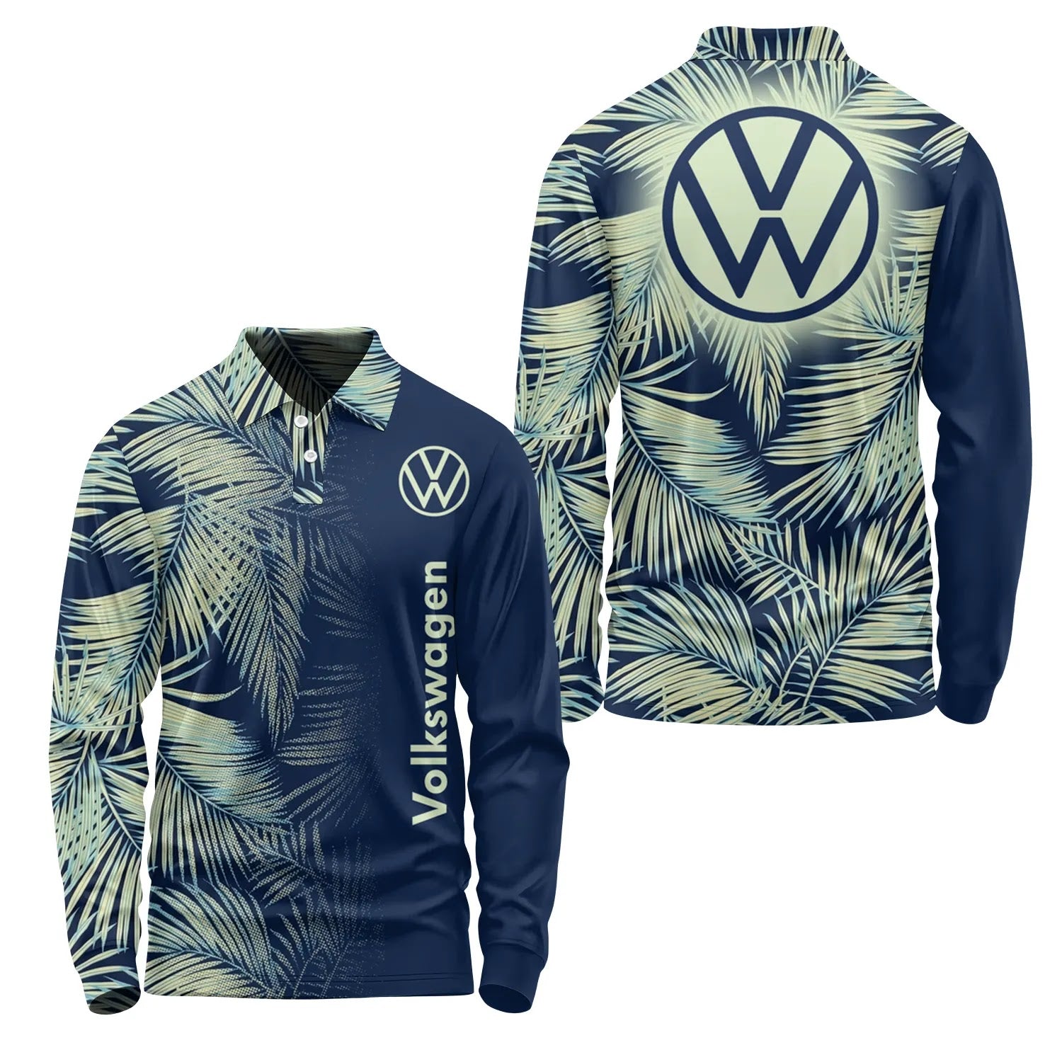Volkswagen Long Sleeve Polo SHW003