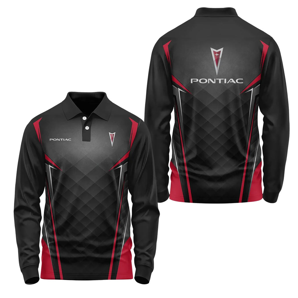 Pontiac Long Sleeve Polo SC074