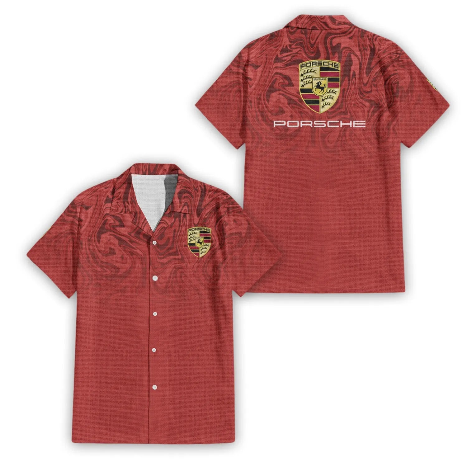 Porsche Premium Hawaiian Shirt SC091