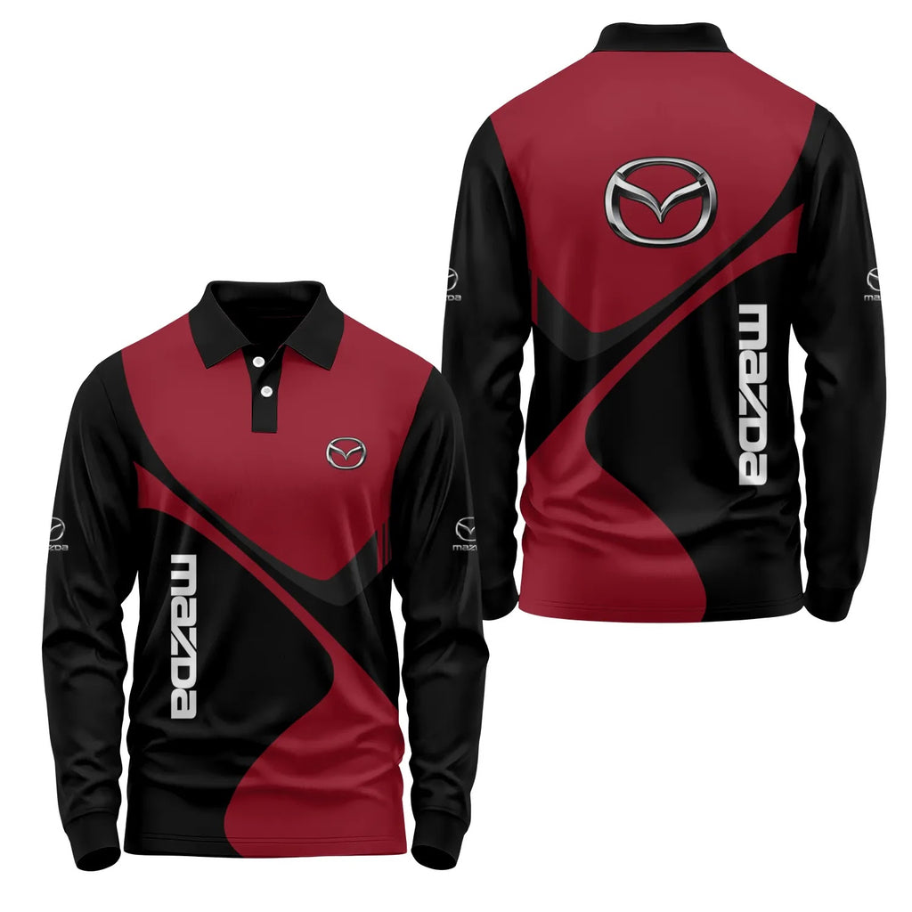 Mazda Long Sleeve Polo SC058
