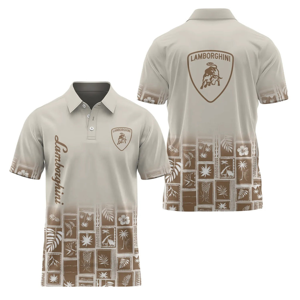 Lamborghini Short Sleeve Polo SHW067