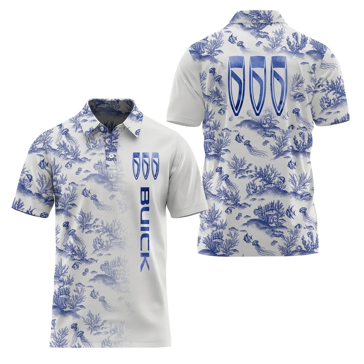 Buick Short Sleeve Polo SHW009