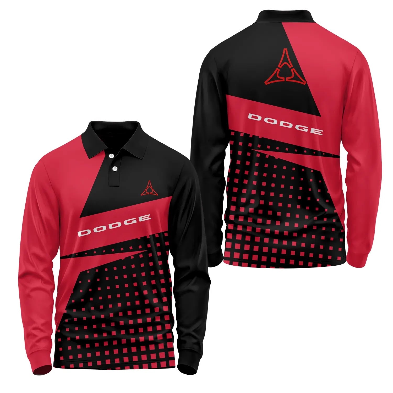 Dodge Long Sleeve Polo SC083