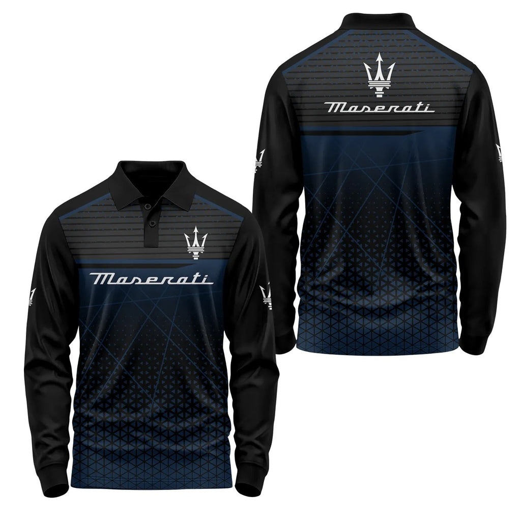 Maserati Long Sleeve Polo SC047