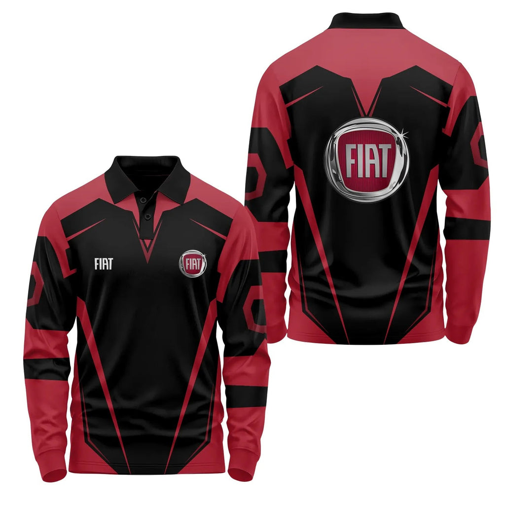 Fiat Long Sleeve Polo SC053