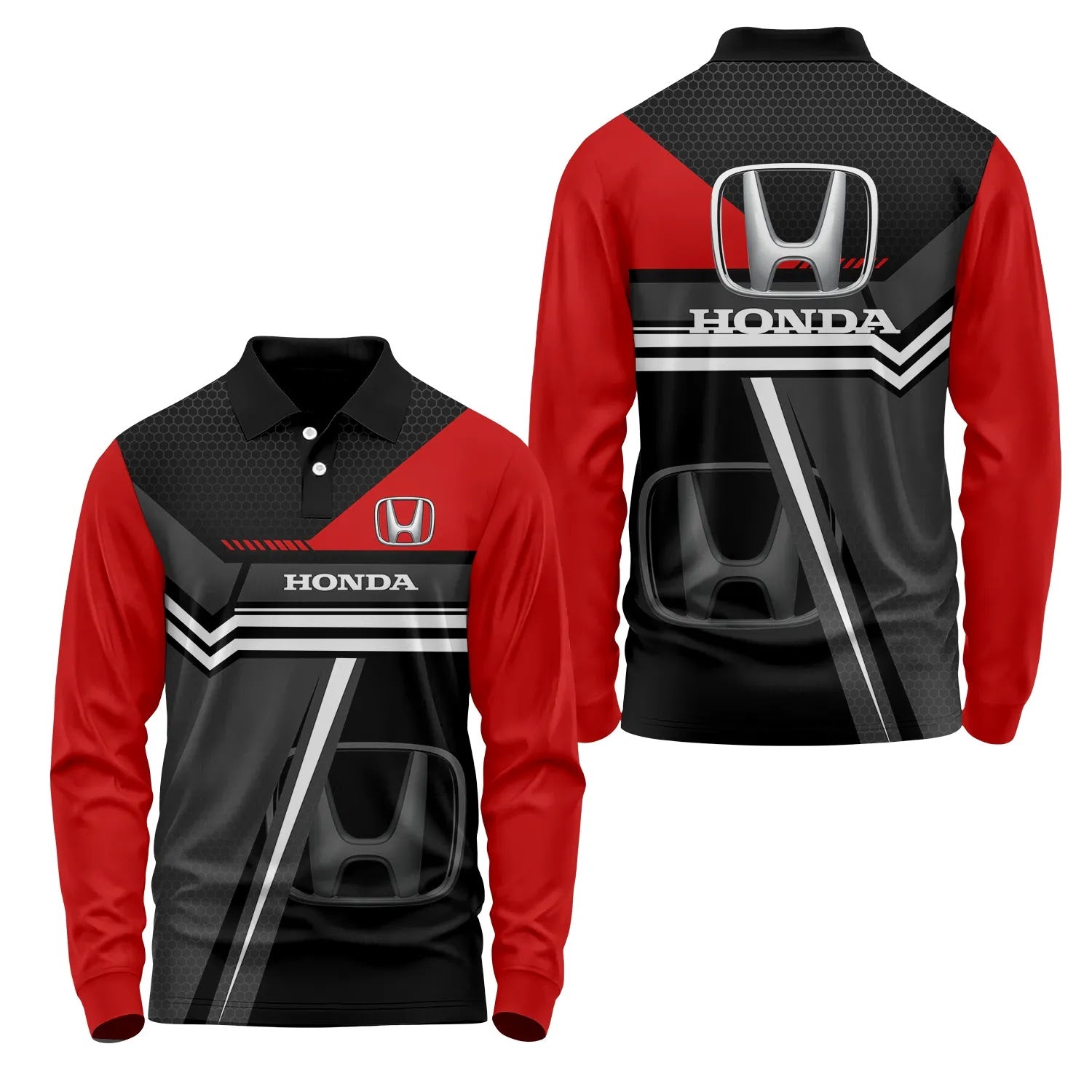 Honda Long Sleeve Polo SC071