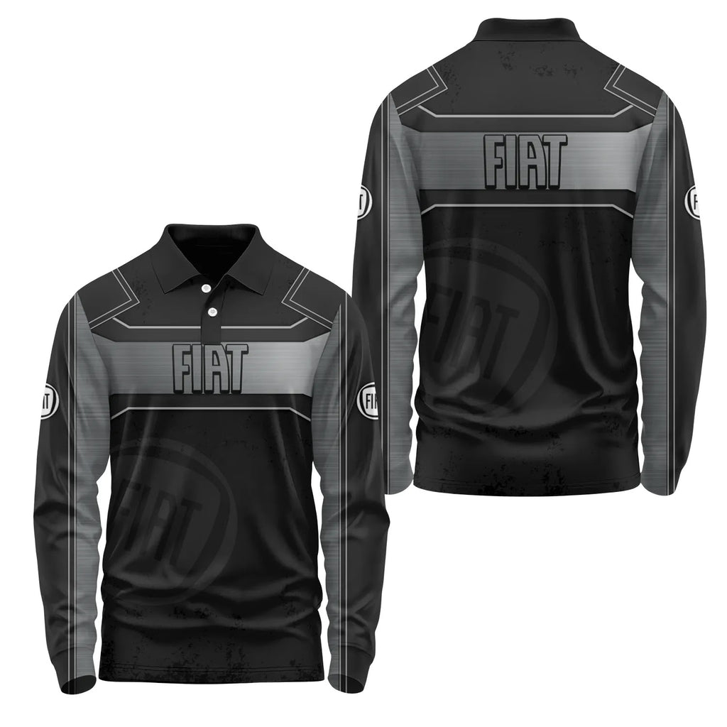 Fiat Long Sleeve Polo SC085