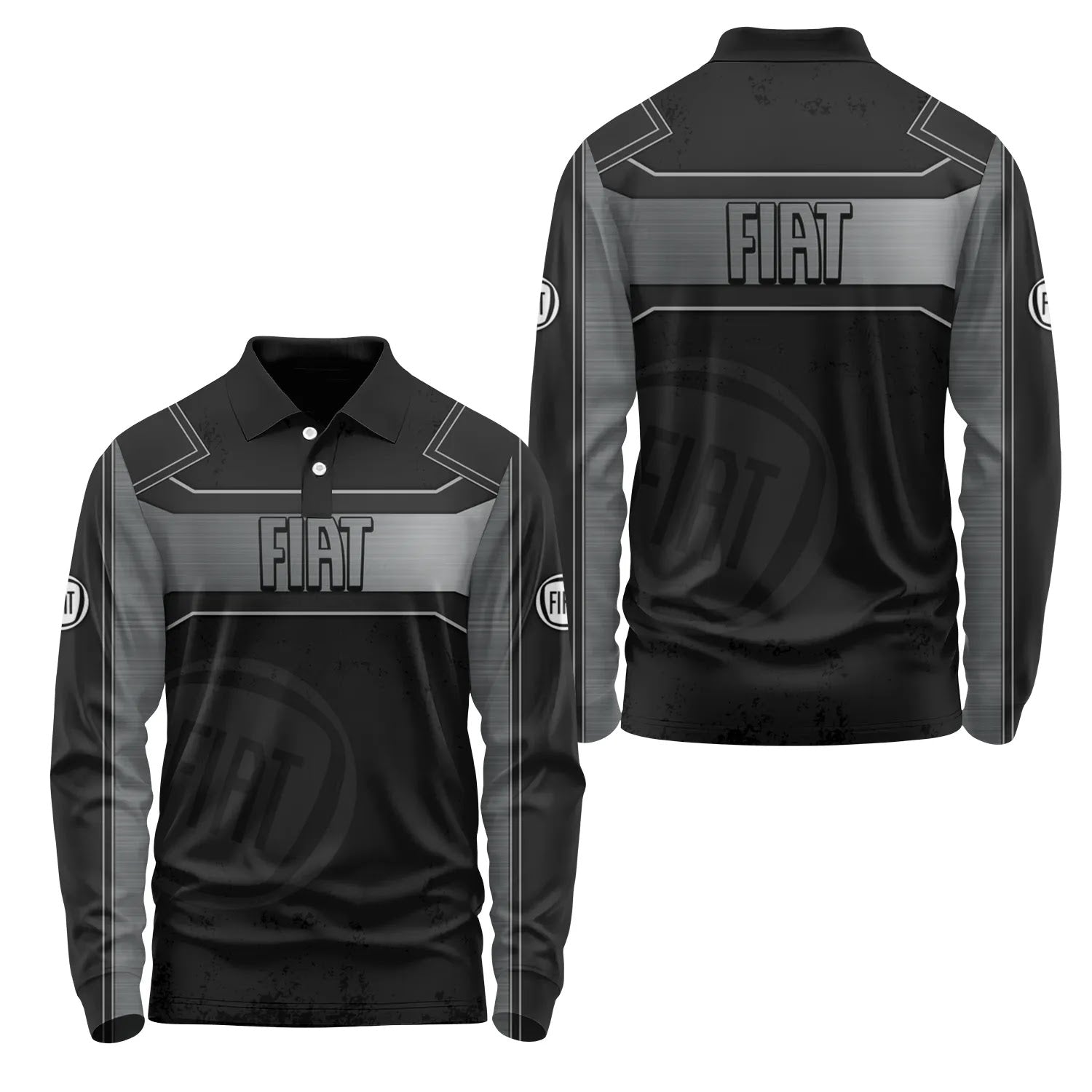 Fiat Long Sleeve Polo SC085