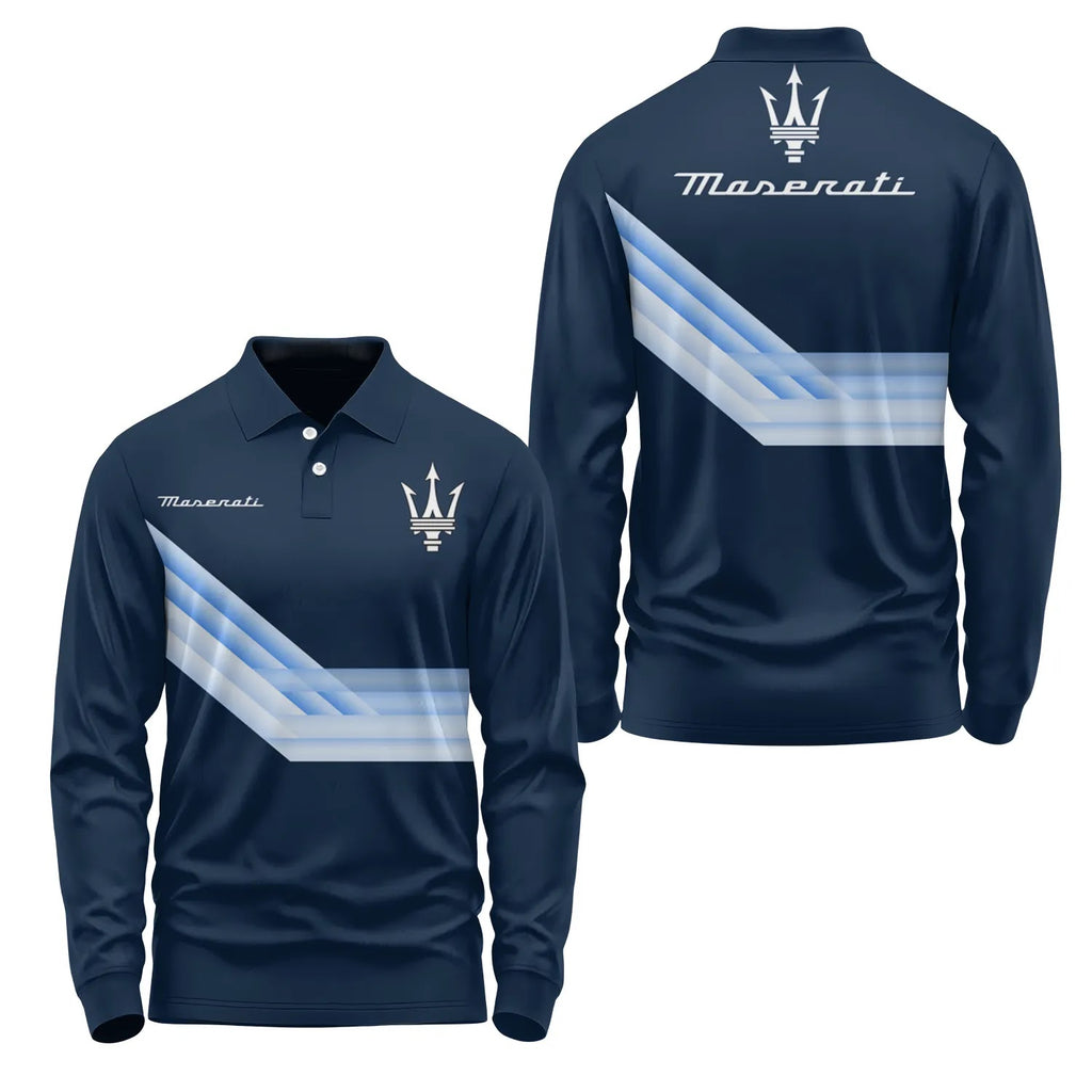 Maserati Long Sleeve Polo SC106