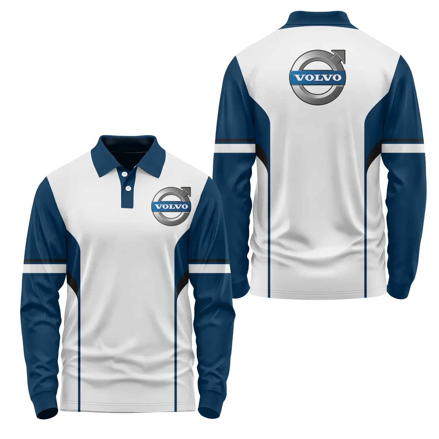 Volvo Long Sleeve Polo SC113