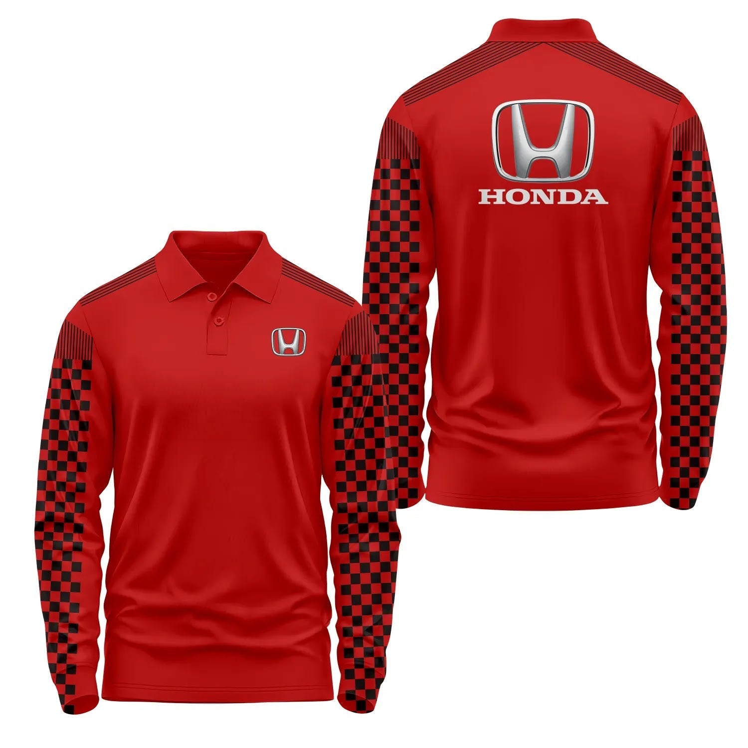 Honda Long Sleeve Polo SC057