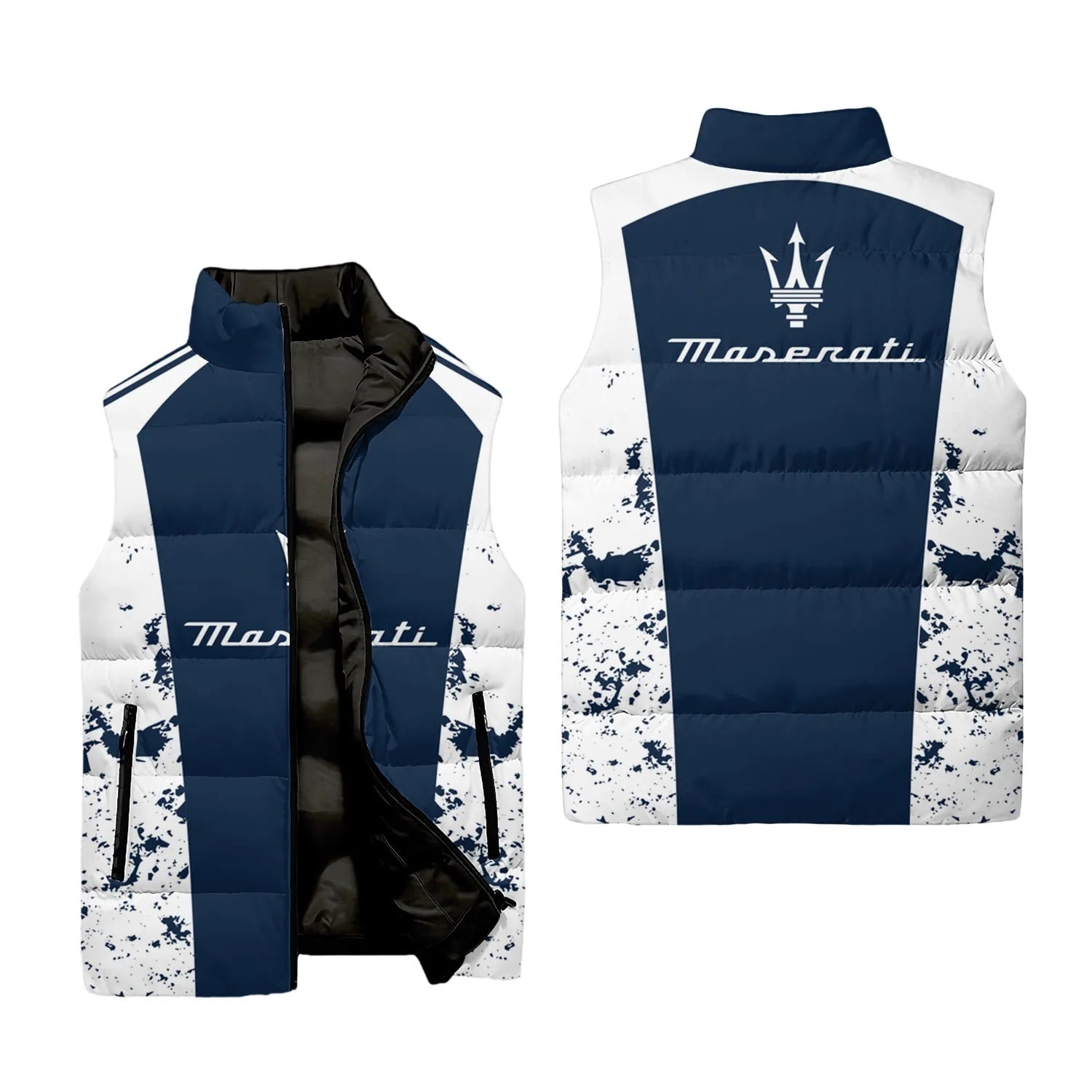Maserati Sleeveless Puffer Jacket SC089