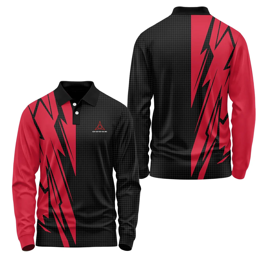 Dodge Long Sleeve Polo SC062