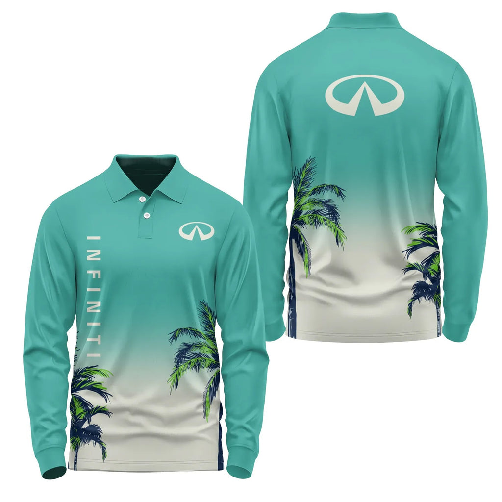Infiniti Long Sleeve Polo SHW020