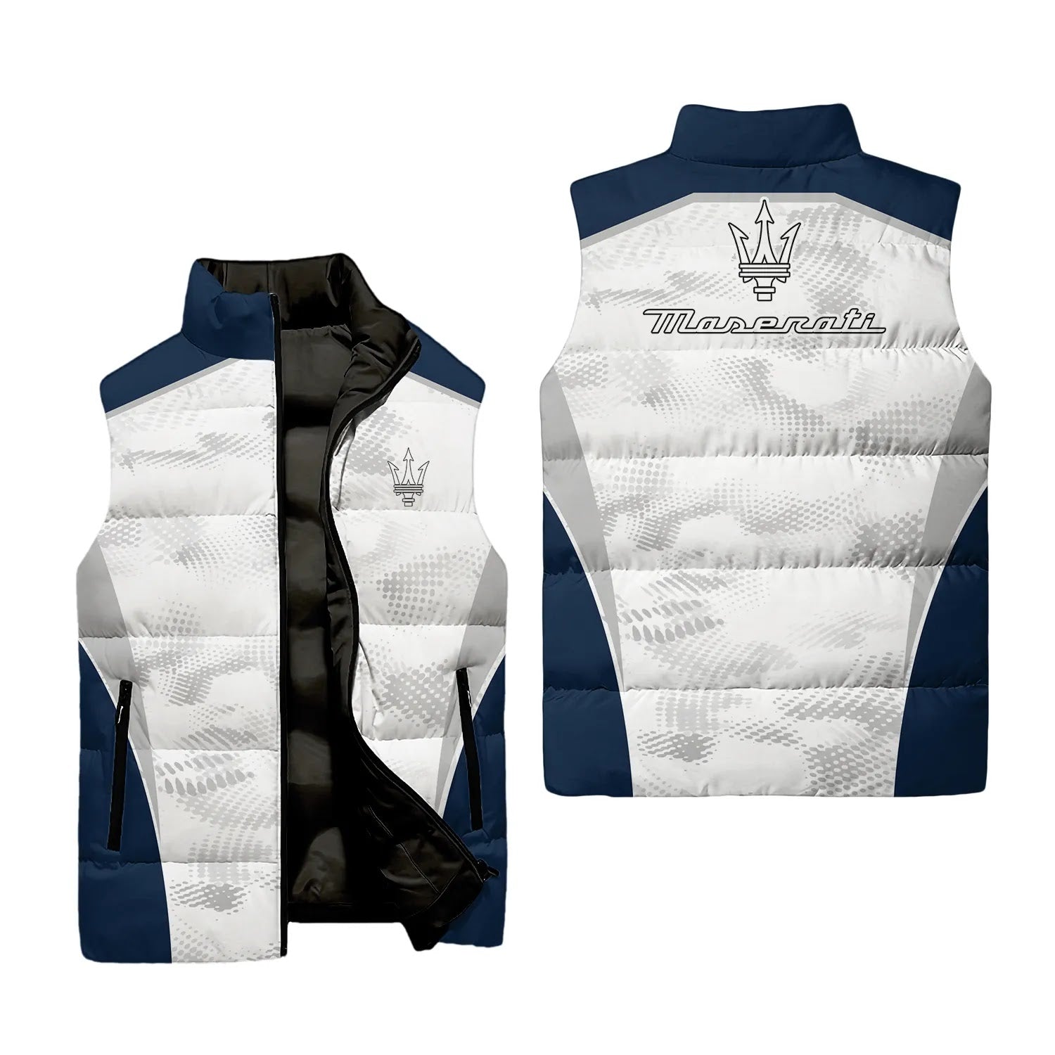 Maserati Sleeveless Puffer Jacket SC081