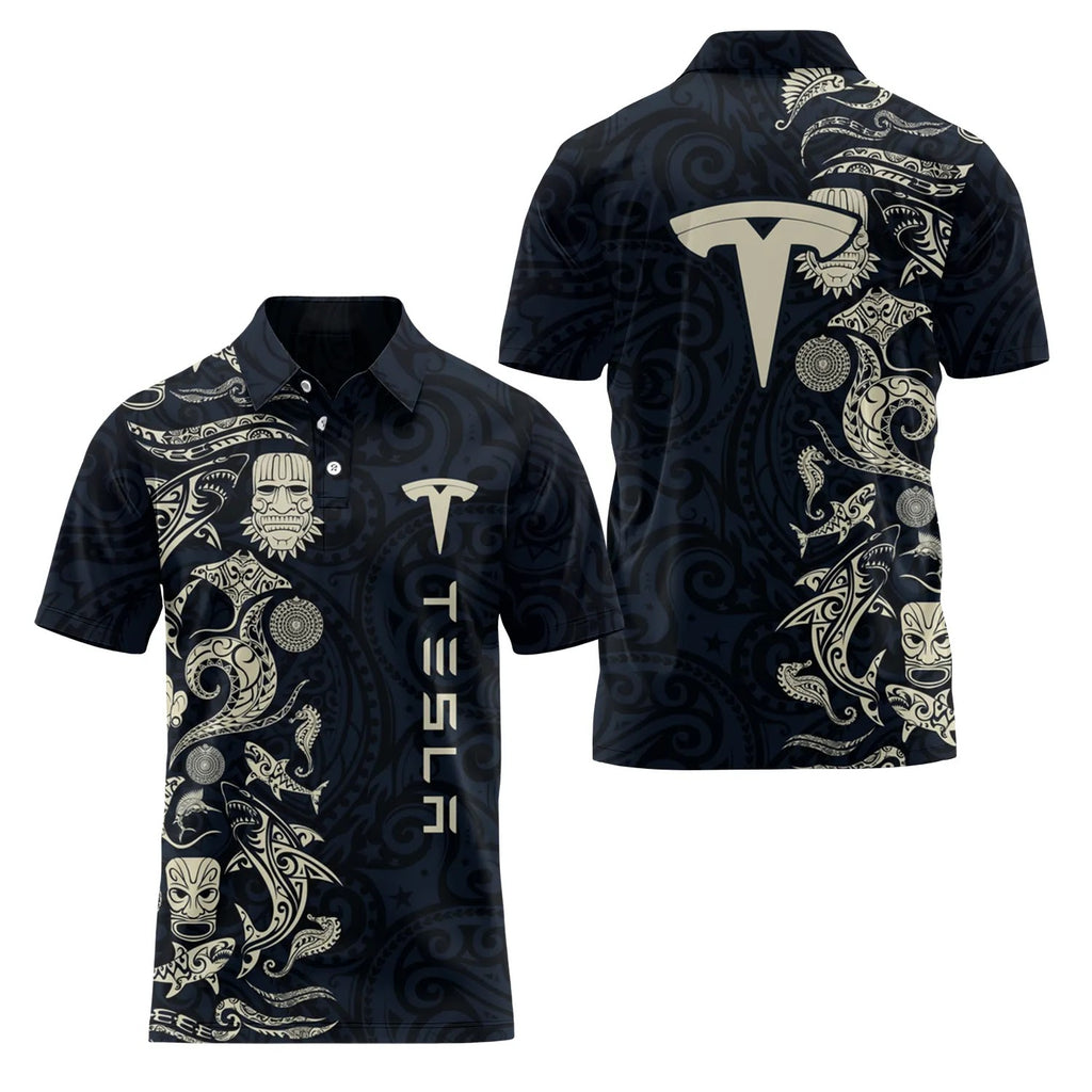 Tesla Short Sleeve Polo SHW033