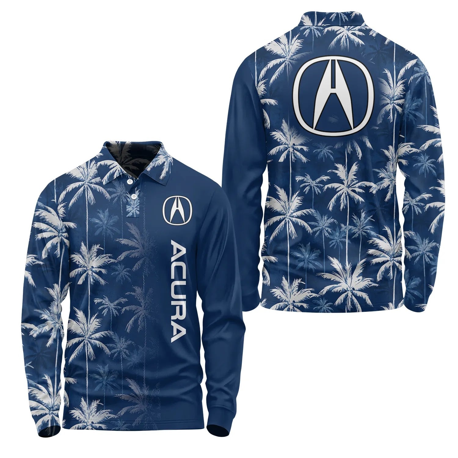 Acura Long Sleeve Polo SHW032