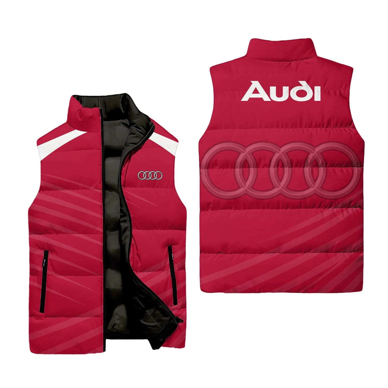 Audi Sleeveless Puffer Jacket SC082