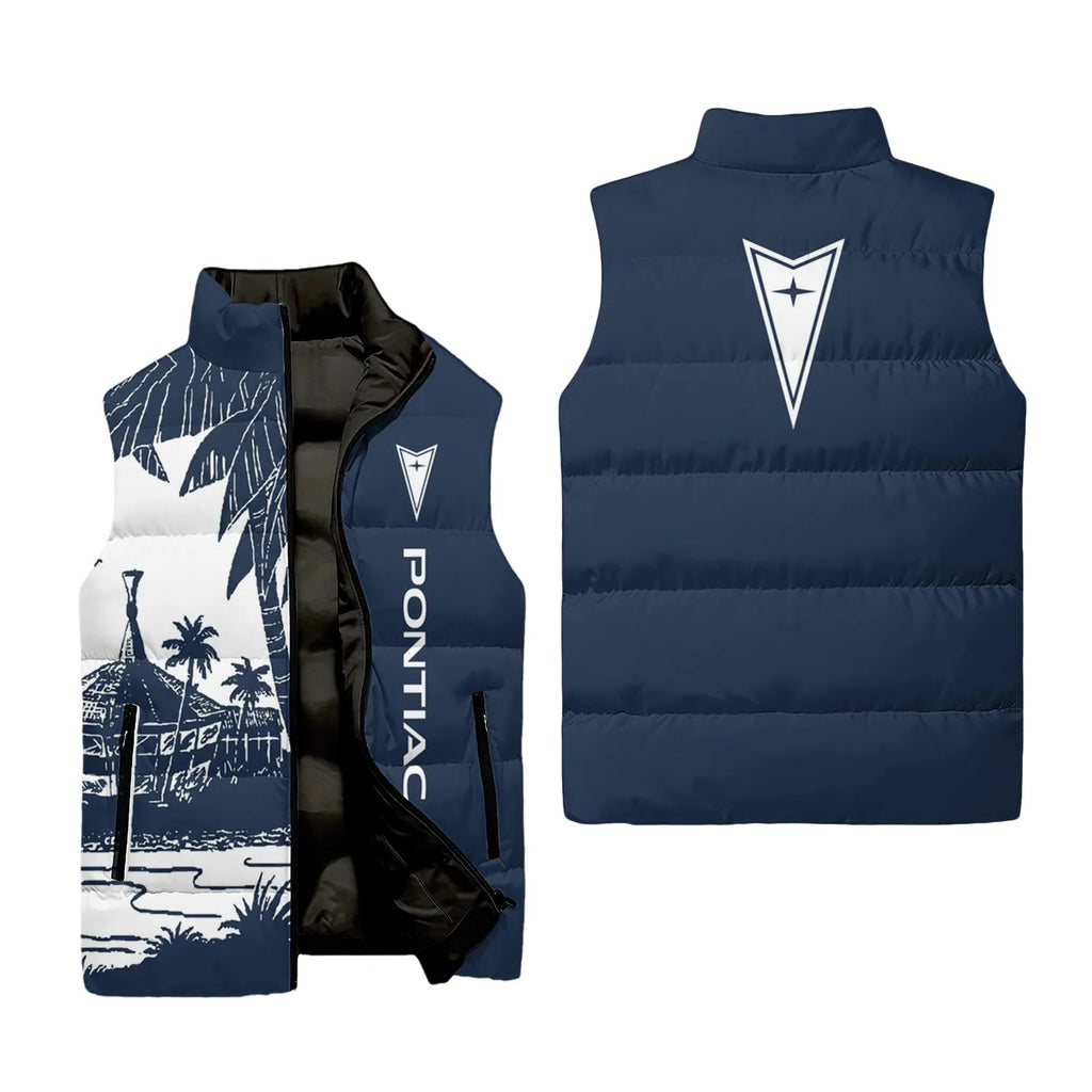 Pontiac Sleeveless Puffer Jacket SHW031