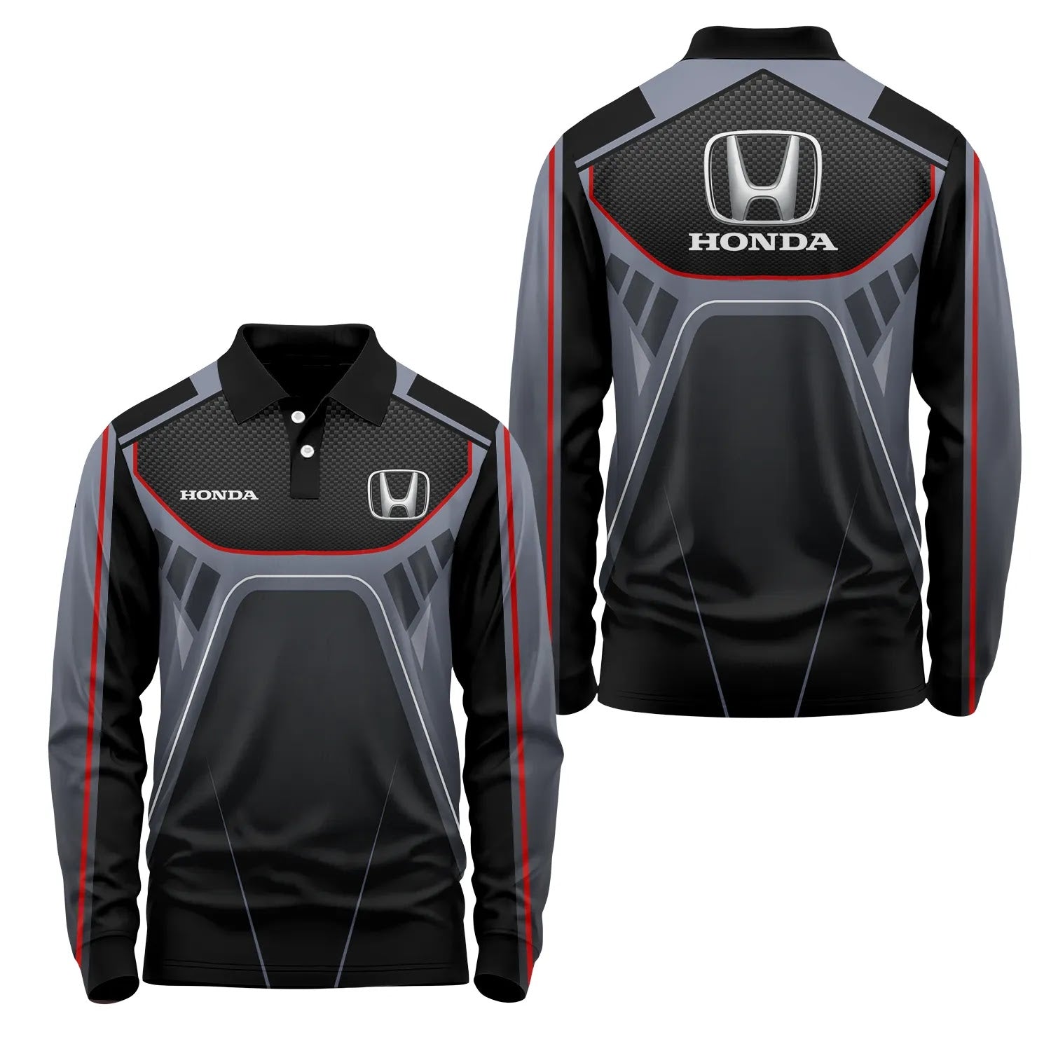 Honda Long Sleeve Polo SC088