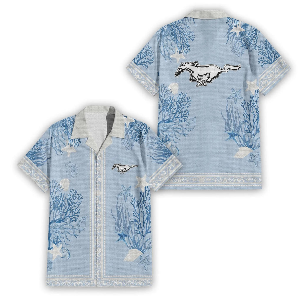 Ford Mustang Premium Hawaiian Shirt SHW024