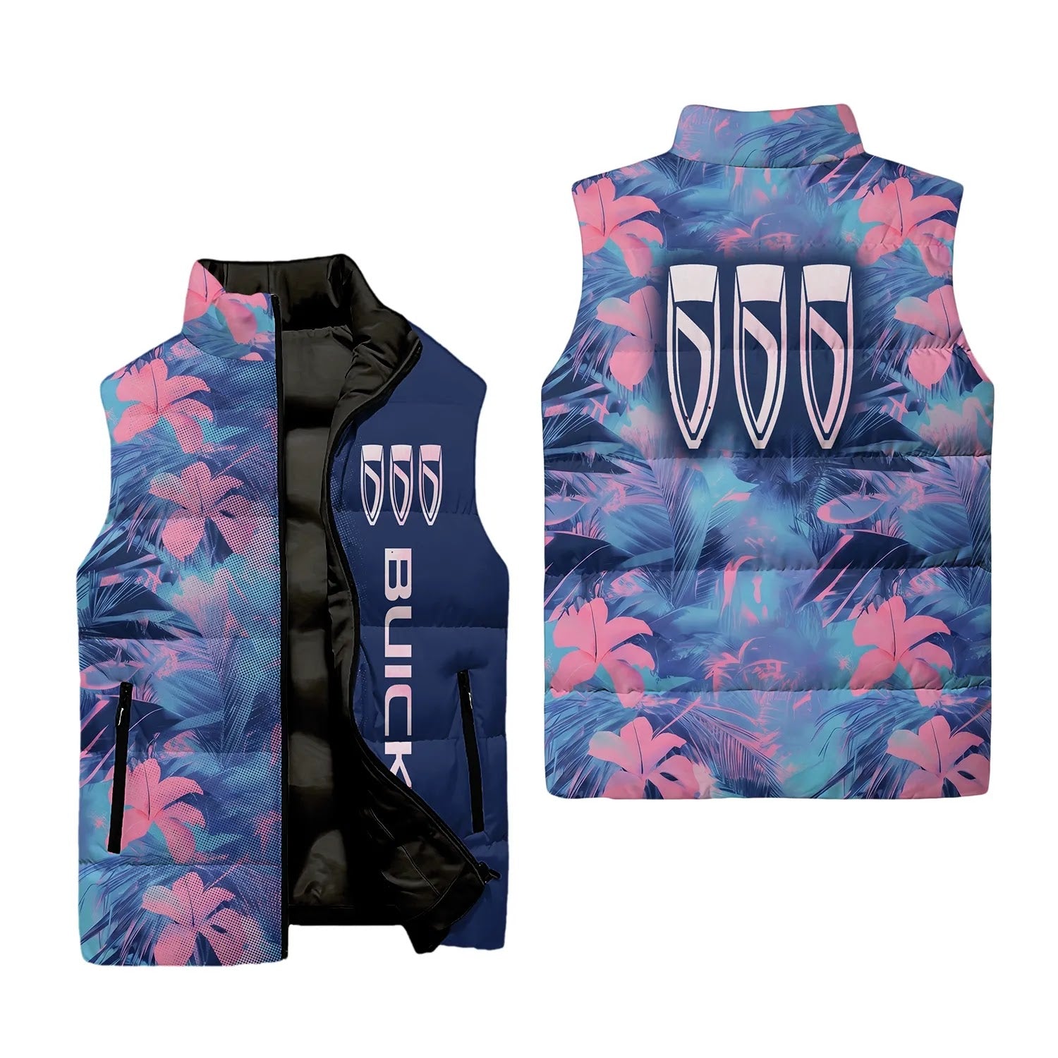 Buick Sleeveless Puffer Jacket SHW054