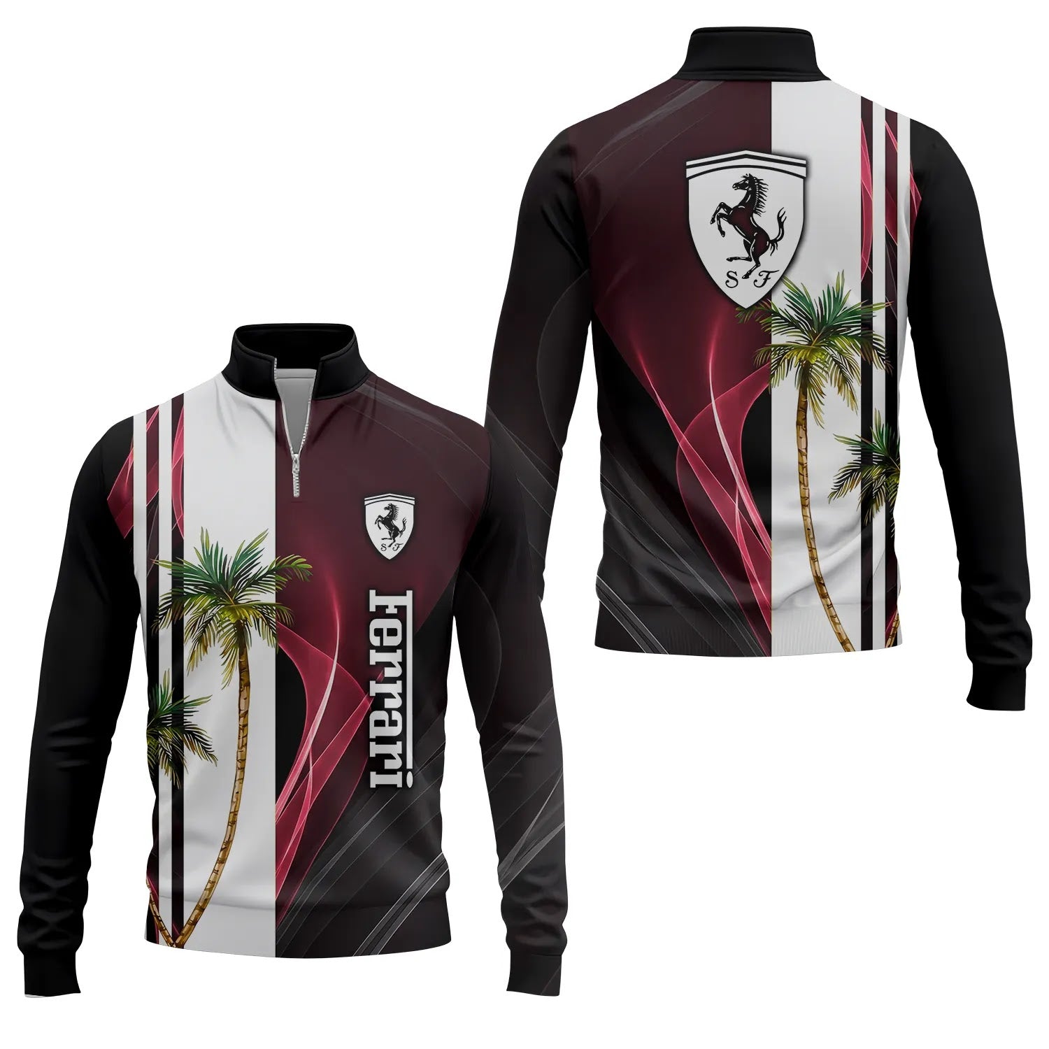 Ferrari Quarter-zip Pullover SHW036