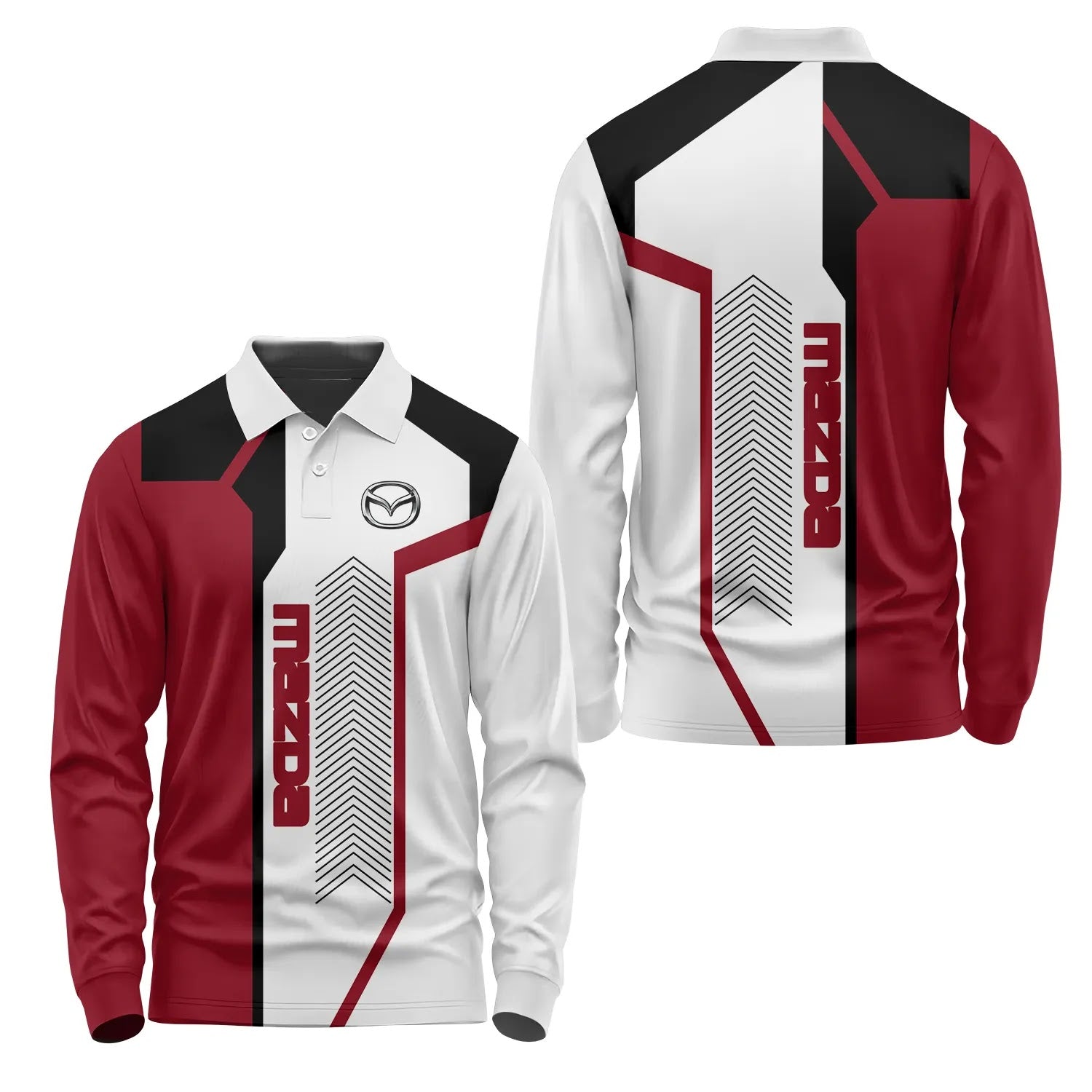 Mazda Long Sleeve Polo SC065