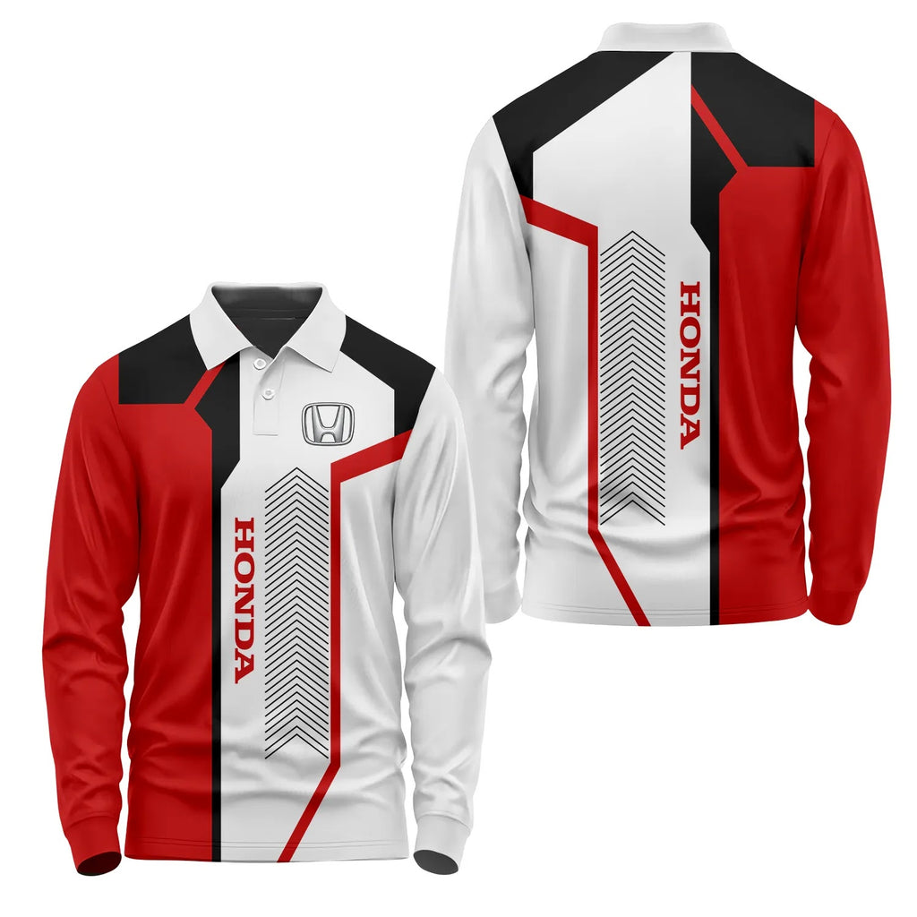 Honda Long Sleeve Polo SC065