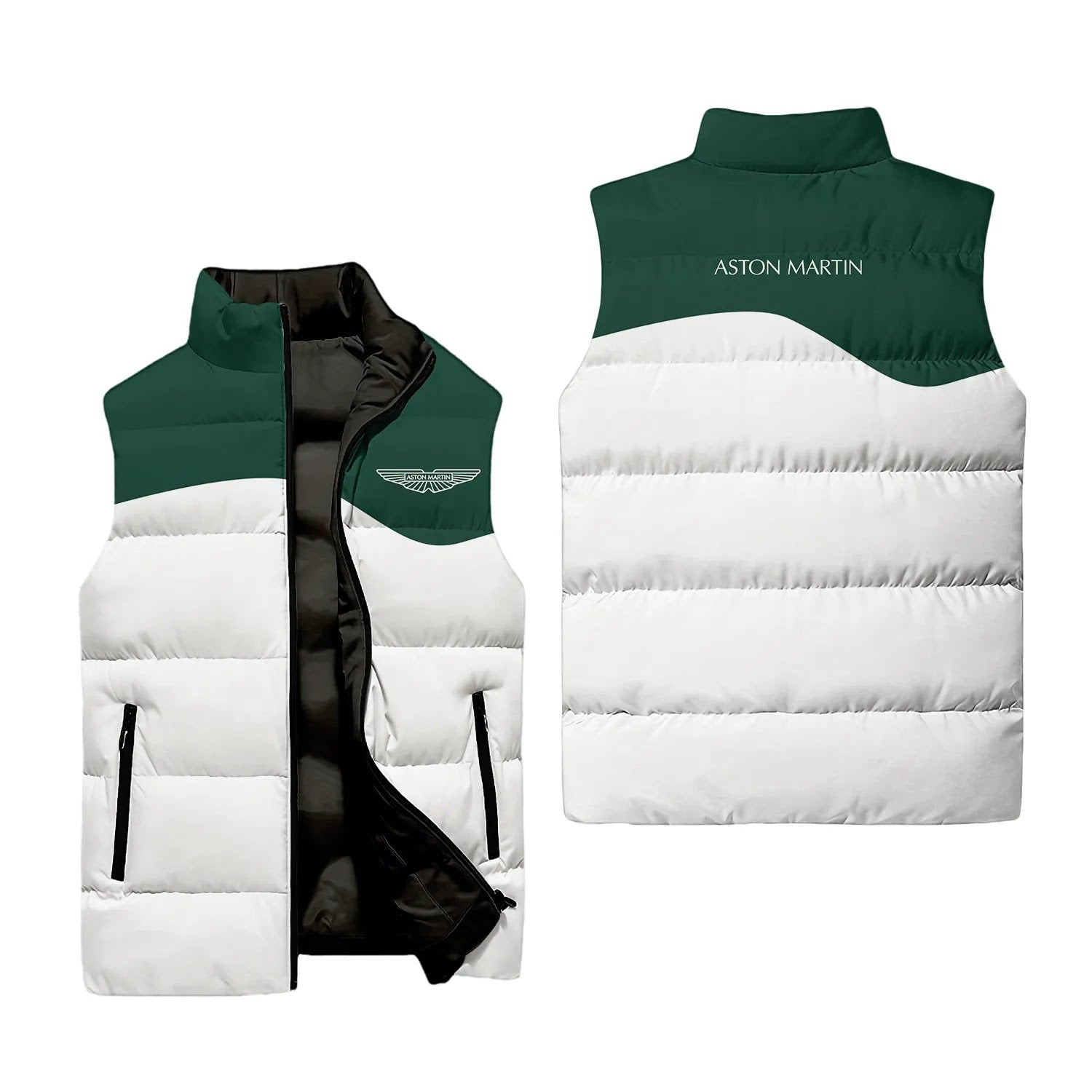 Aston Martin Sleeveless Puffer Jacket SC110