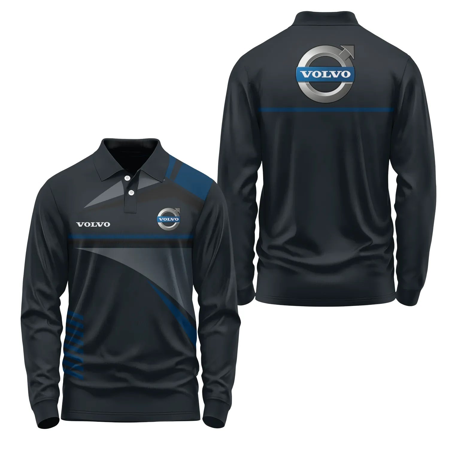 Volvo Long Sleeve Polo SC067