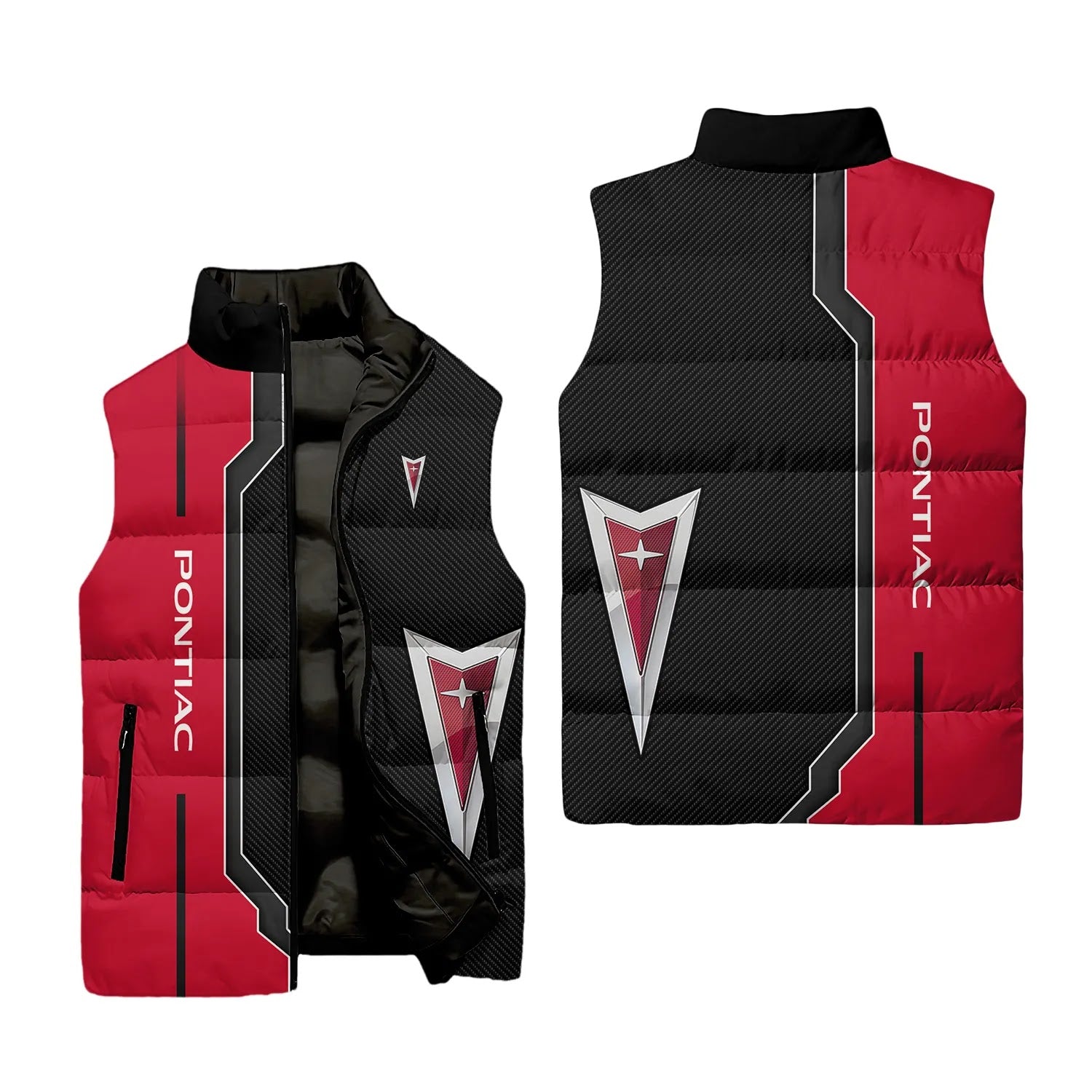 Pontiac Sleeveless Puffer Jacket SC042