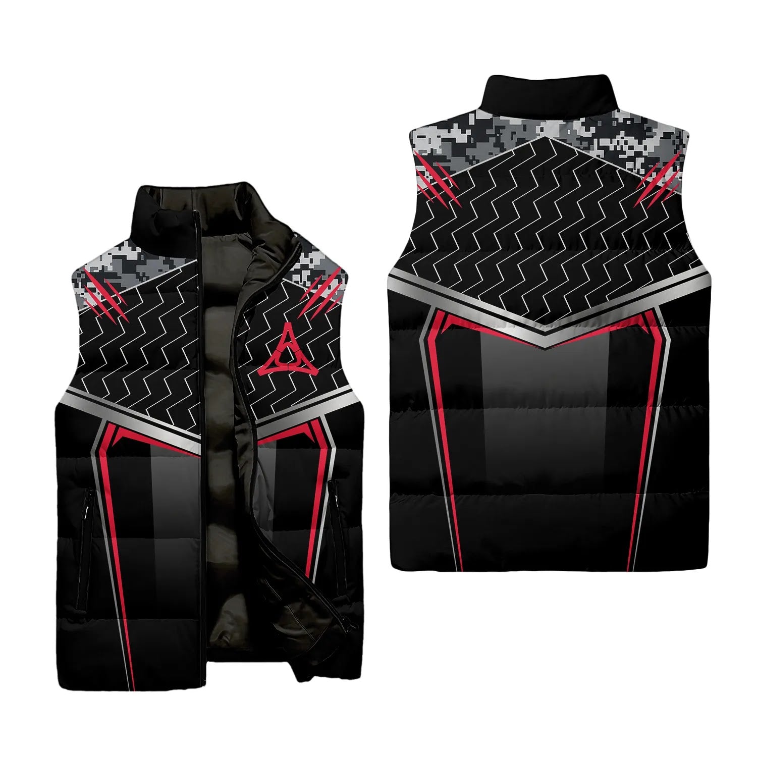 Dodge Sleeveless Puffer Jacket SC115