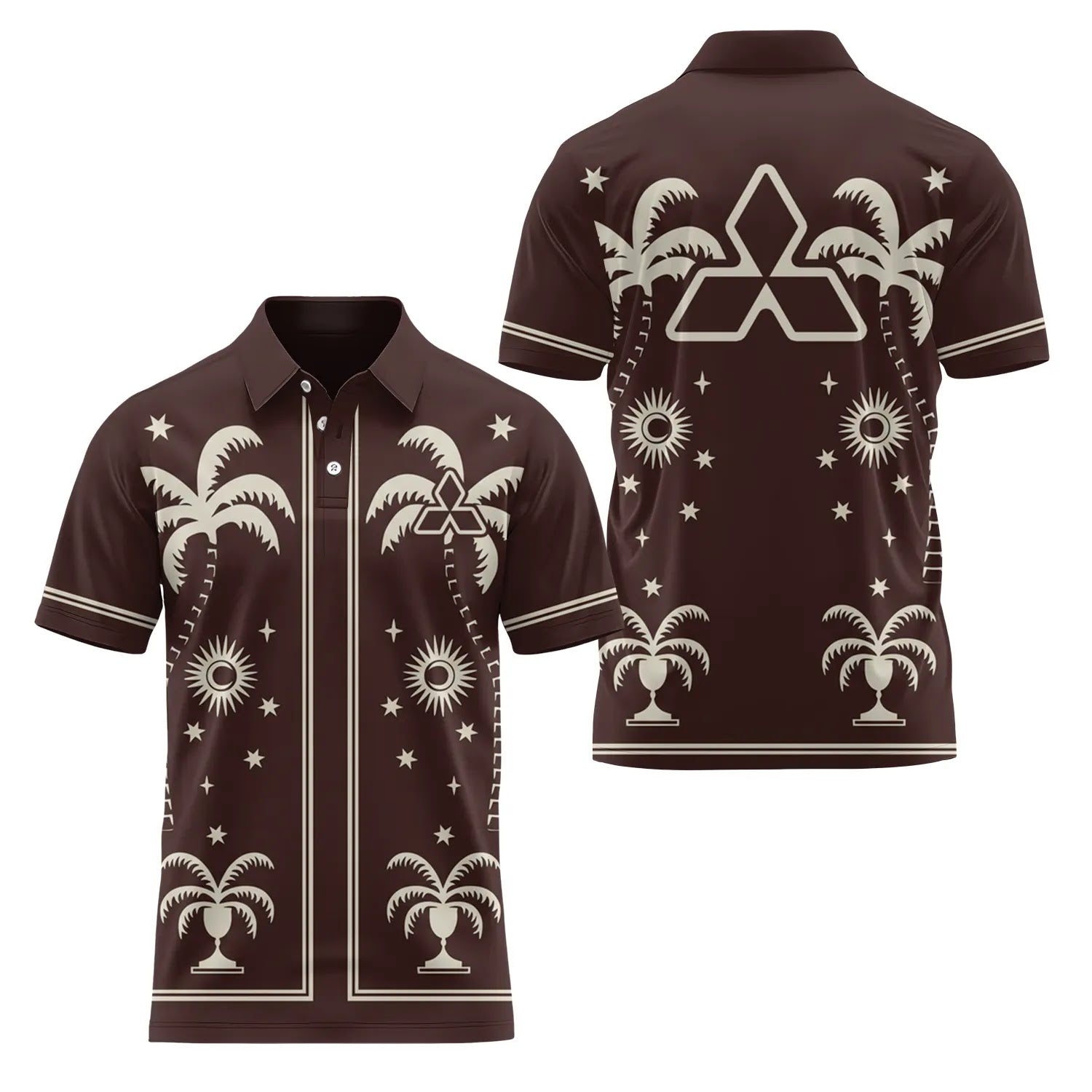 Mitsubishi Short Sleeve Polo SHW066