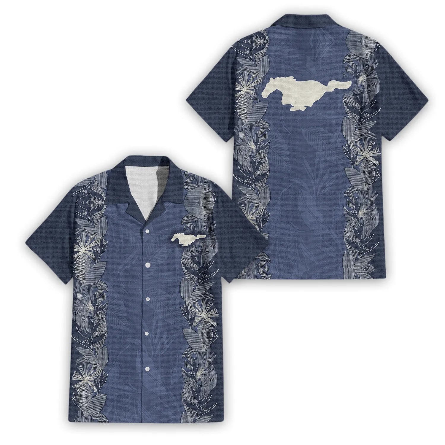 Ford Mustang Premium Hawaiian Shirt SHW045