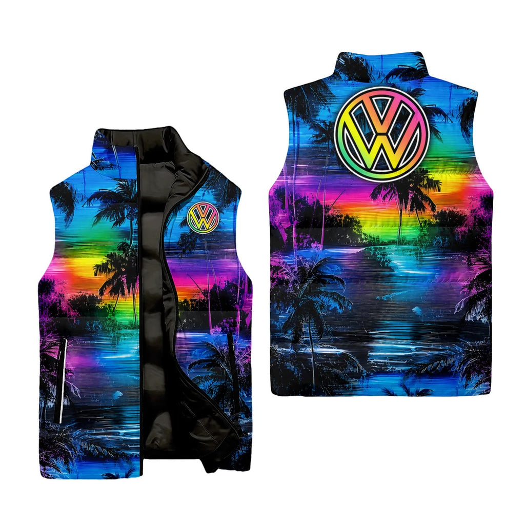 Volkswagen Sleeveless Puffer Jacket SHW055