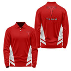 Tesla Long Sleeve Polo SC092