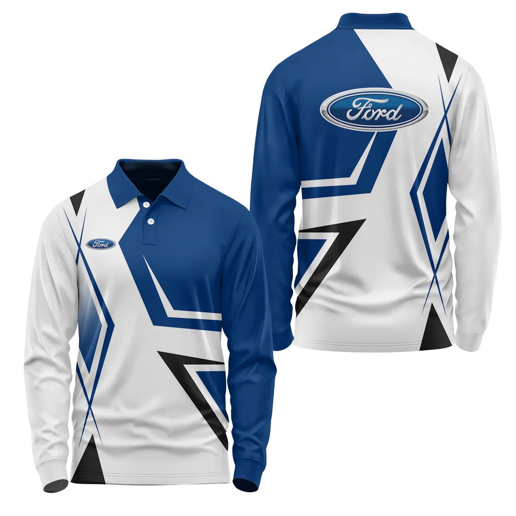 Ford Long Sleeve Polo SC080