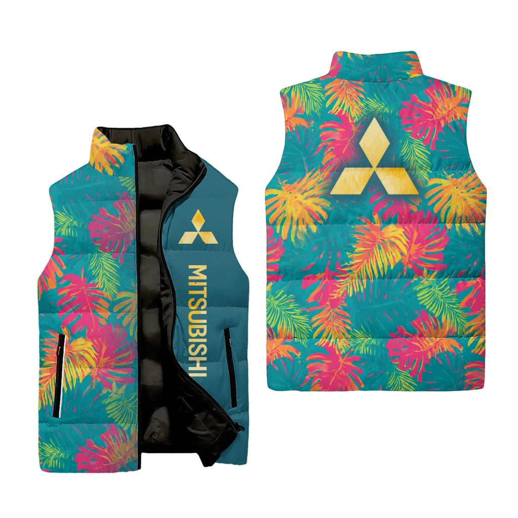 Mitsubishi Sleeveless Puffer Jacket SHW059
