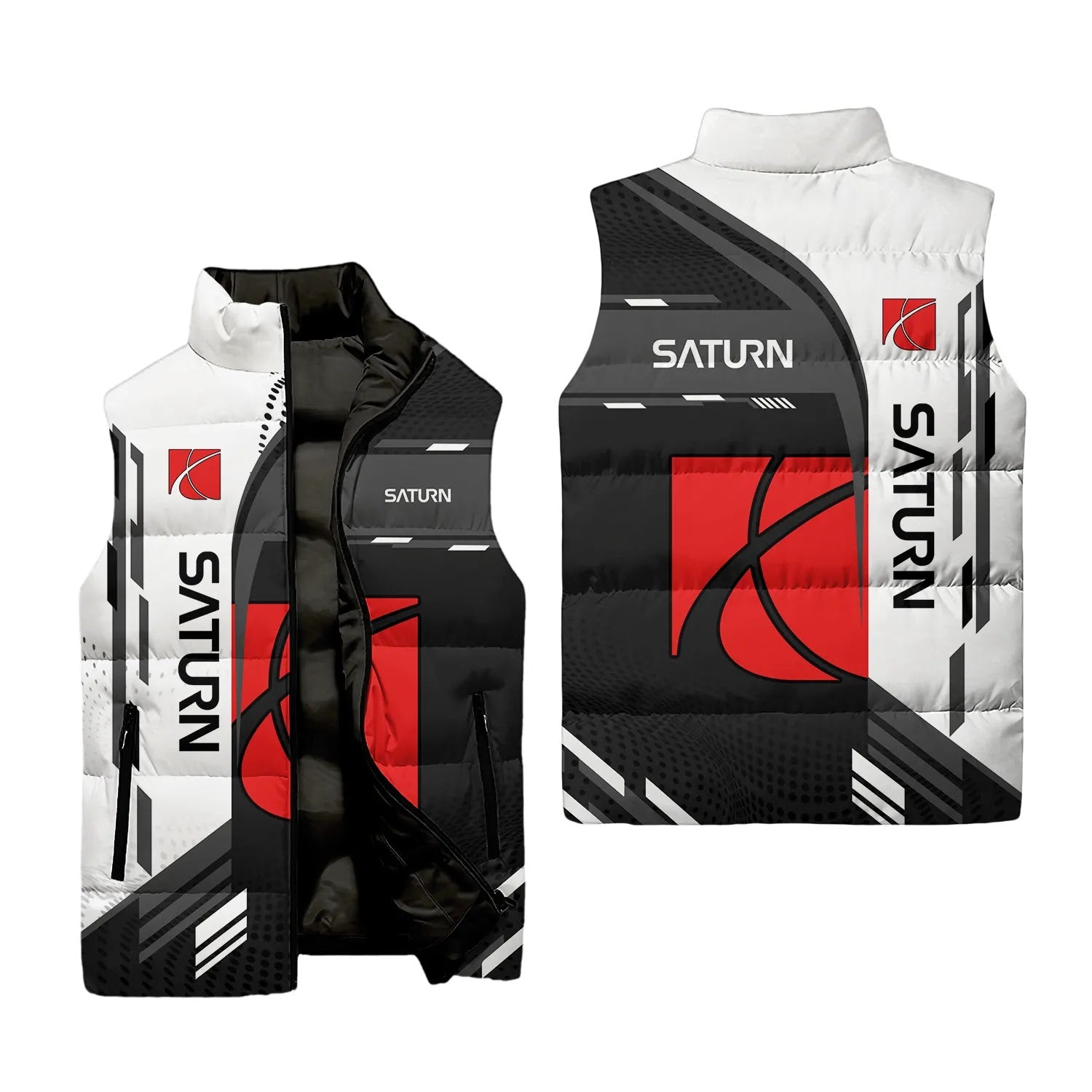 Saturn Sleeveless Puffer Jacket SC036