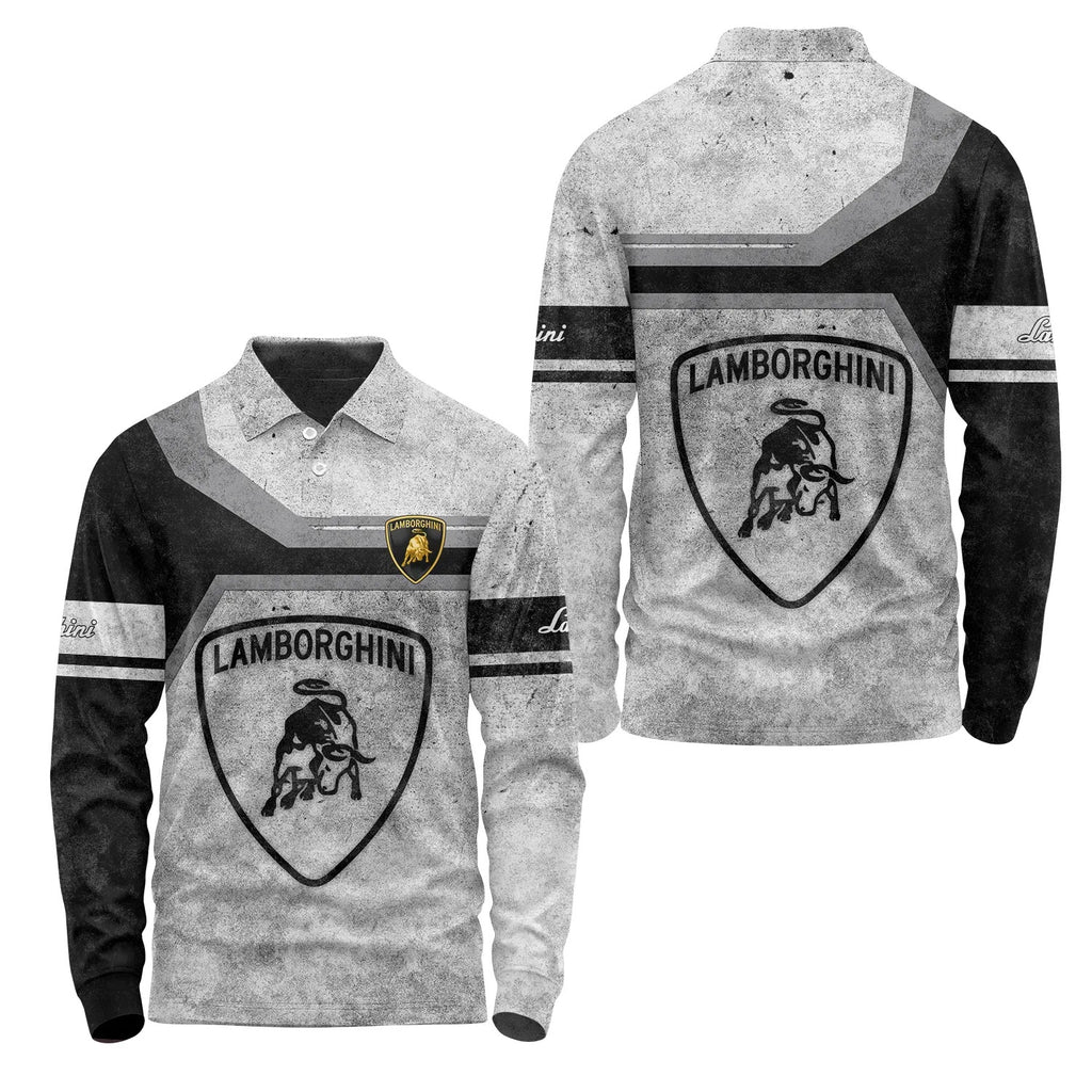 Lamborghini Long Sleeve Polo SC086